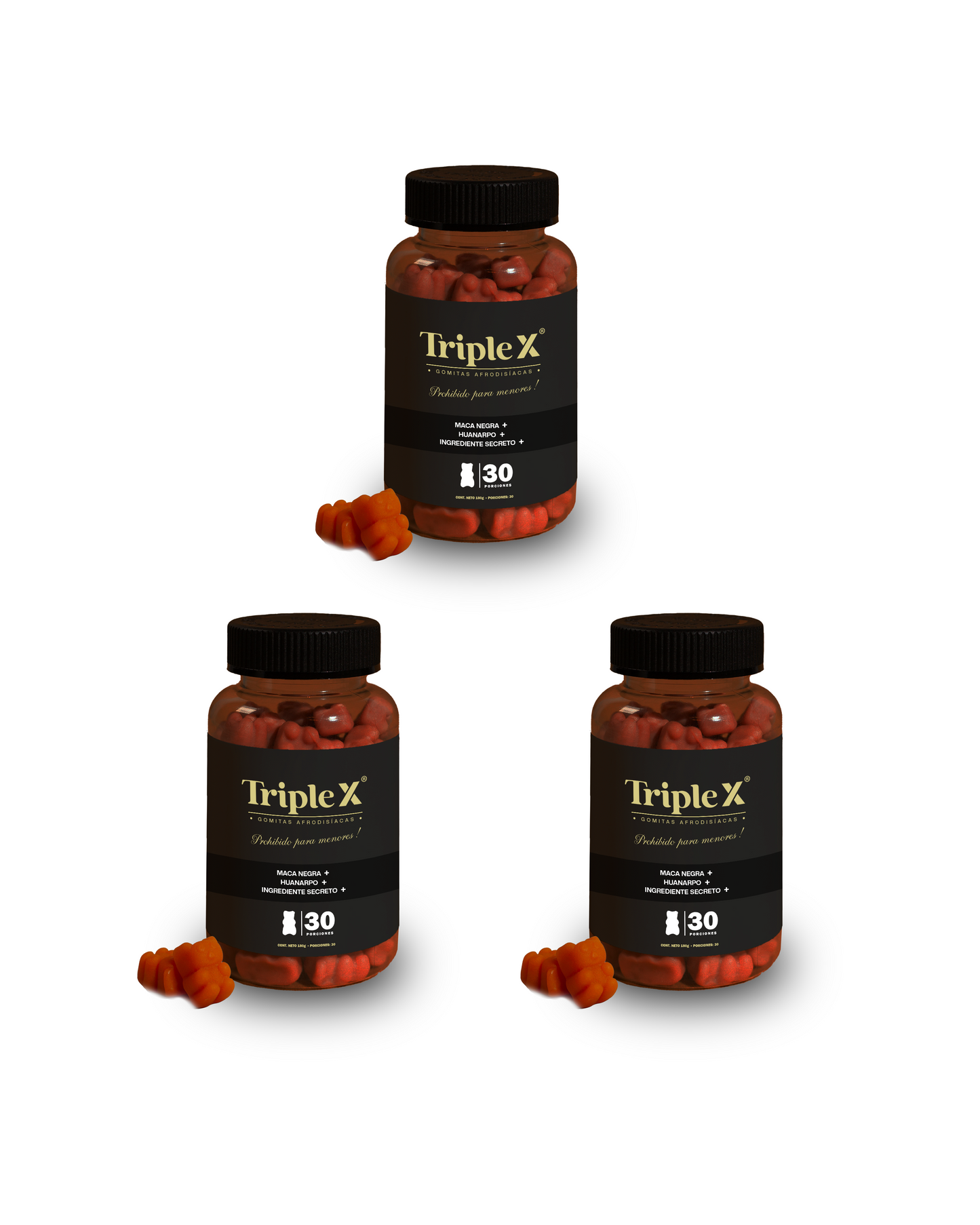 Gomitas Afrodisiacas Triple X®
